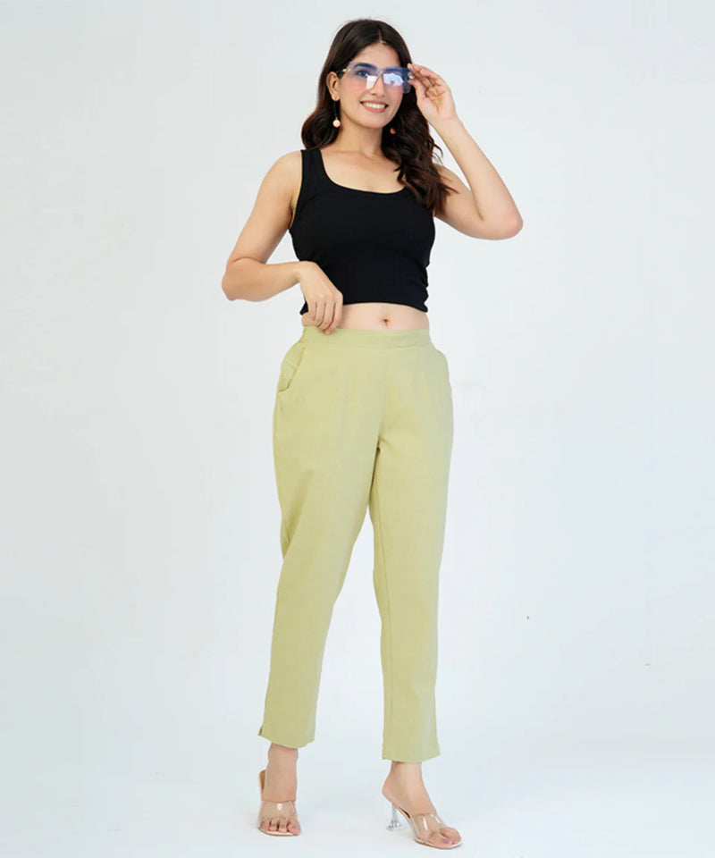 Early brown Cotton Pant (SAYS20)