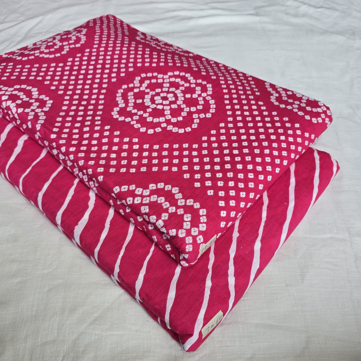 TRADITIONAL HAND BLOCK PRINT COTTON TOP AND BOTTOM SET (2PCYS140)