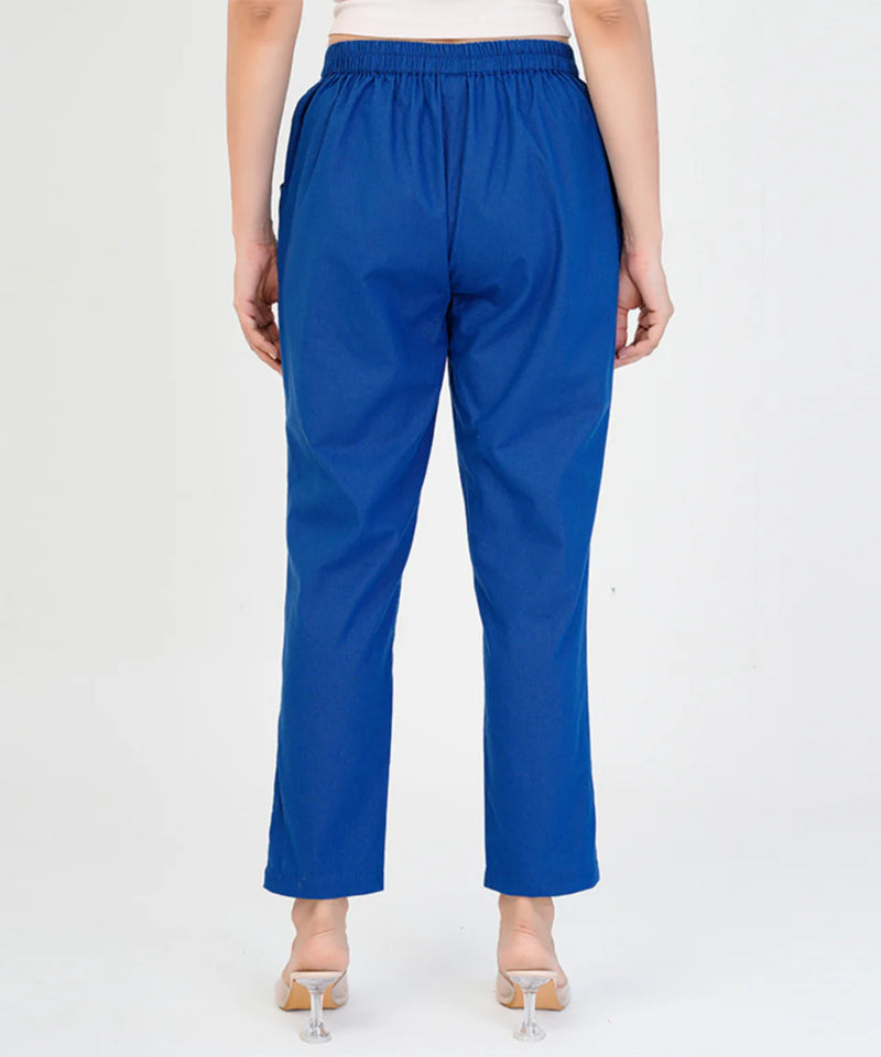 Royal Blue Cotton Pant (SAYS17)