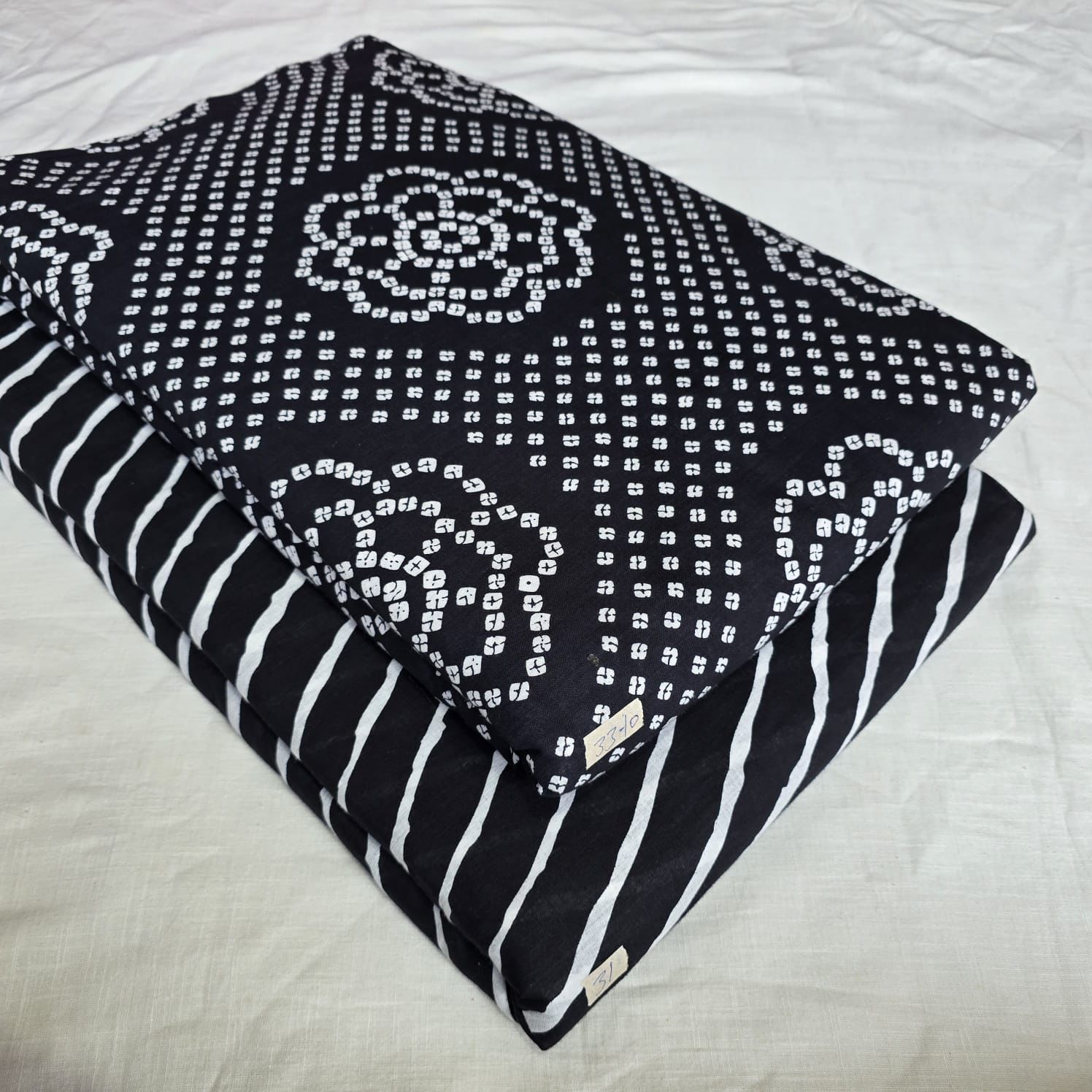 TRADITIONAL HAND BLOCK PRINT COTTON TOP AND BOTTOM SET (2PCYS116)