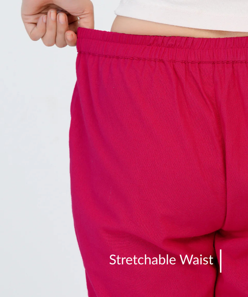 Pink Cotton Pant (SAYS03)