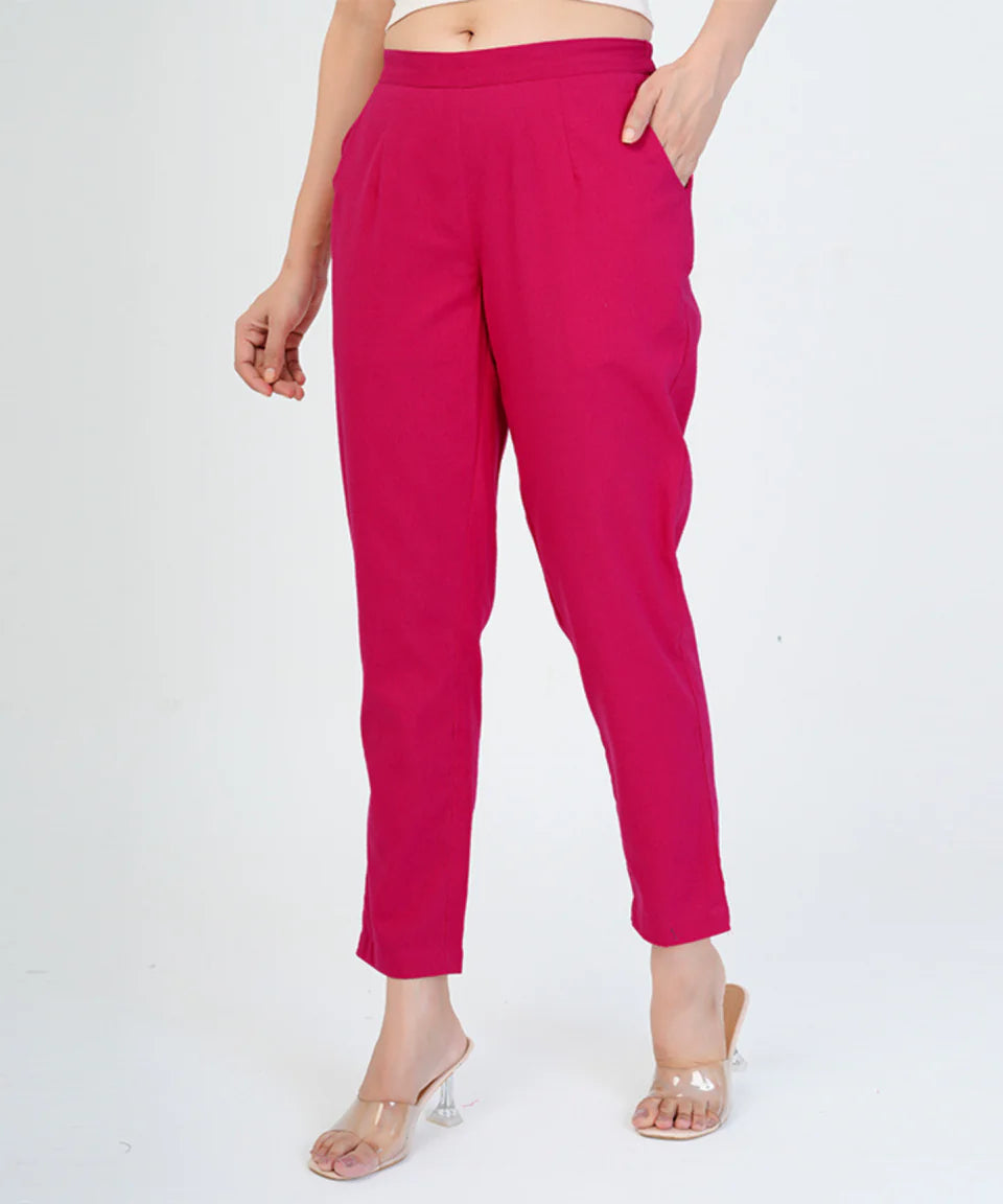 Pink Cotton Pant (SAYS03)