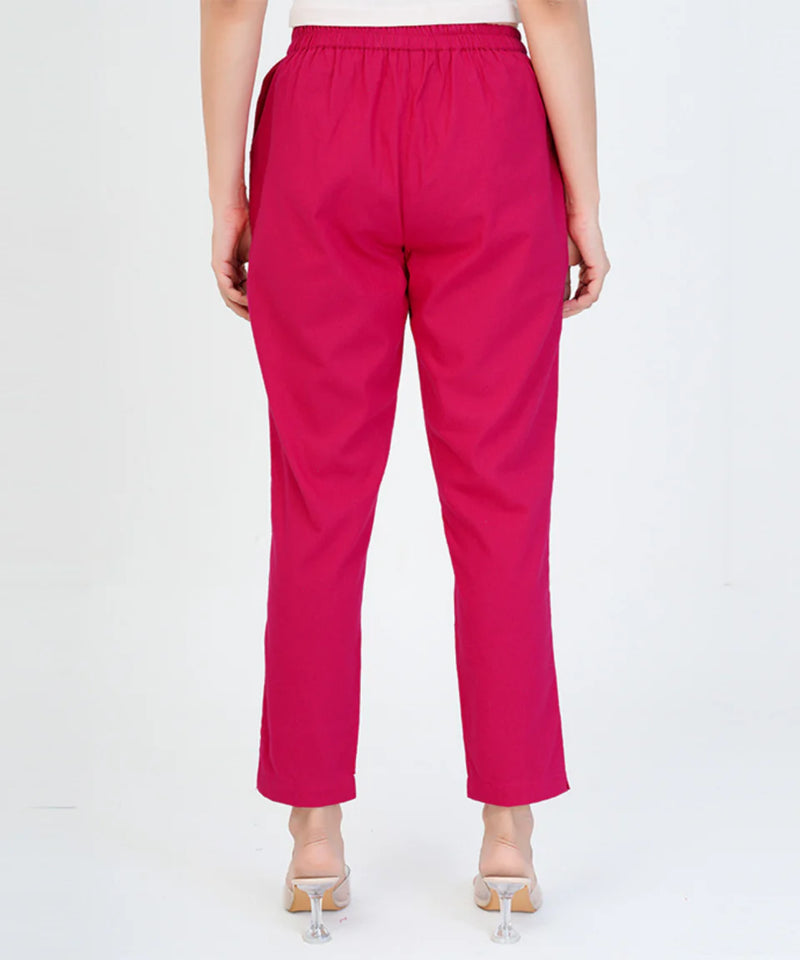 Pink Cotton Pant (SAYS03)