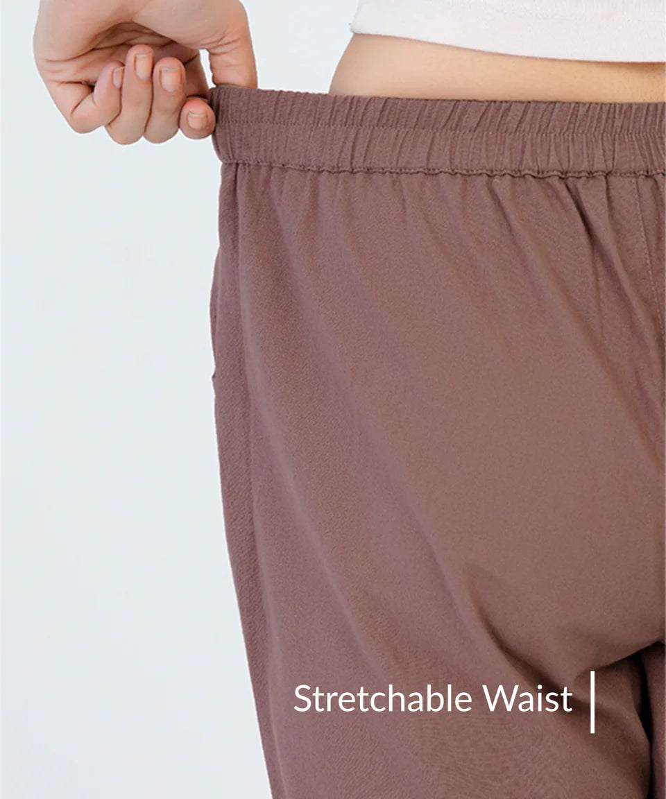 Rose Taupe Cotton Pant (SAYS14)