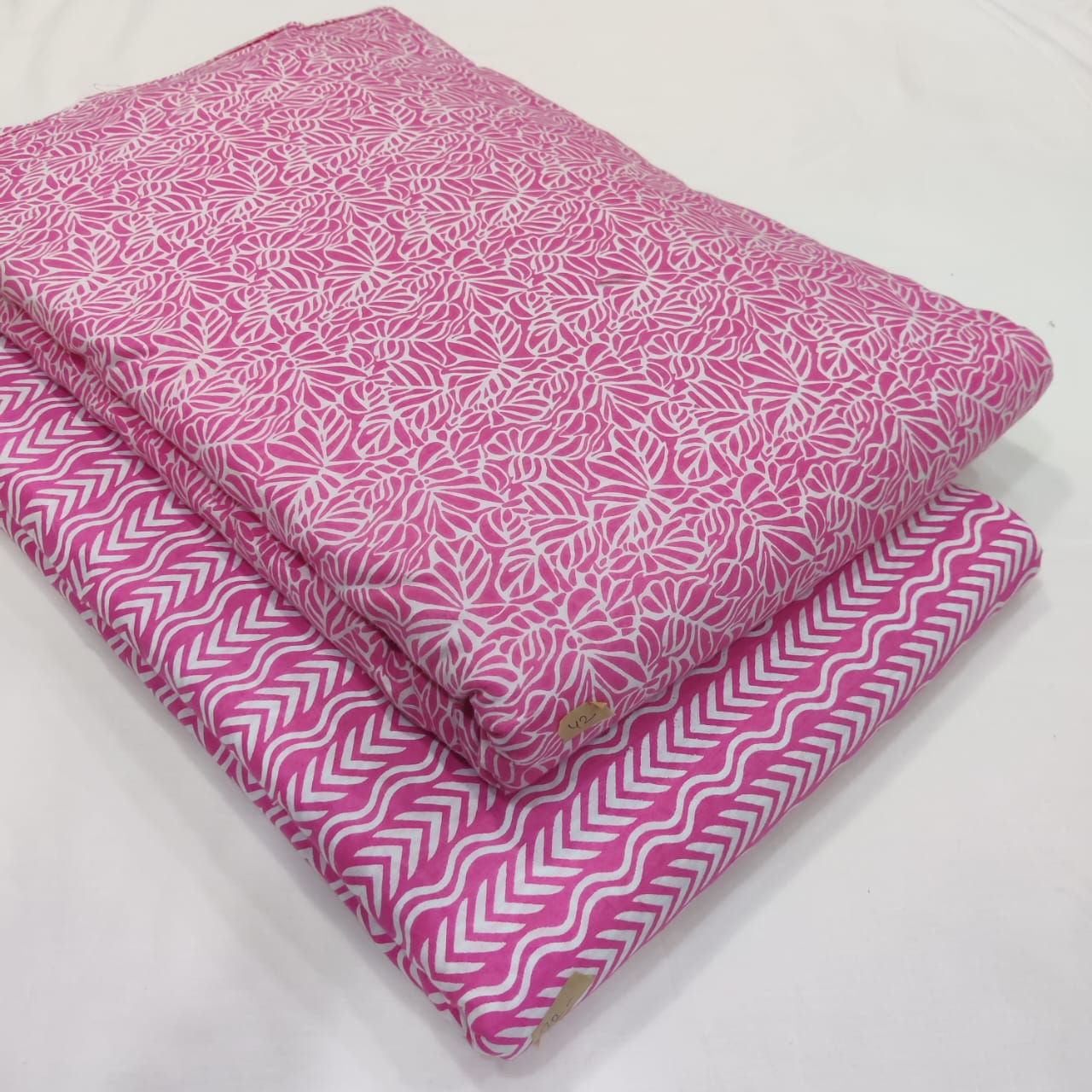 TRADITIONAL HAND BLOCK PRINT COTTON TOP AND BOTTOM SET (2PCYS116)