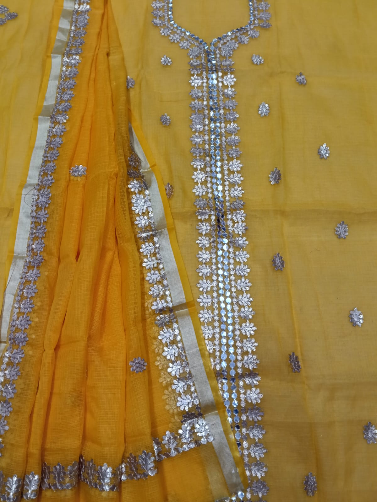YUVI STYLE FULL KOTA DORIYA TOP AND DUPTTA SUIT SET (FKDYS104)