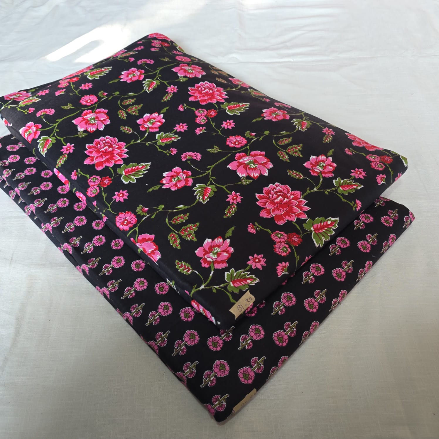 TRADITIONAL HAND BLOCK PRINT COTTON TOP AND BOTTOM SET (2PCYS144)