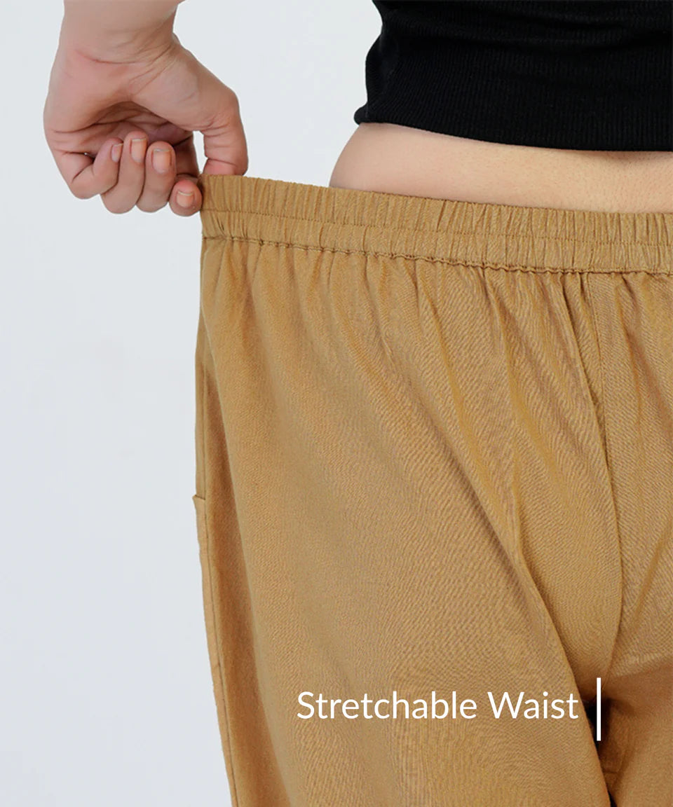 Coffee Brown Cotton Pent (SAYS01)