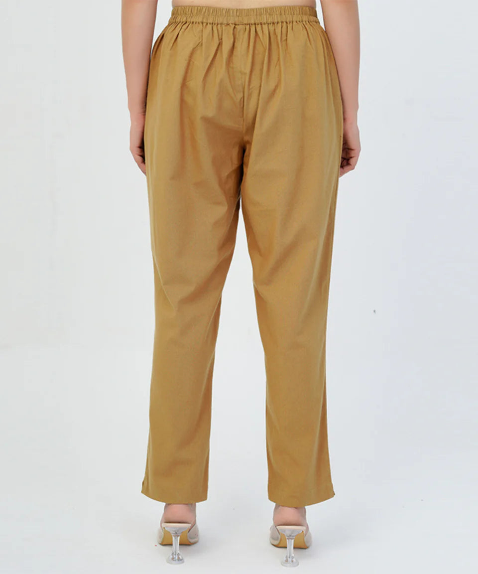 Coffee Brown Cotton Pent (SAYS01)