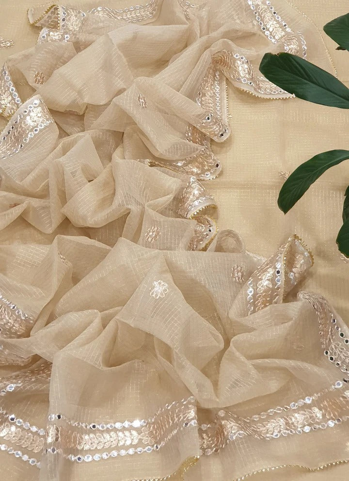 YUVI STYLE FULL KOTA DORIYA TOP AND DUPTTA SUIT SET (FKDYS72)