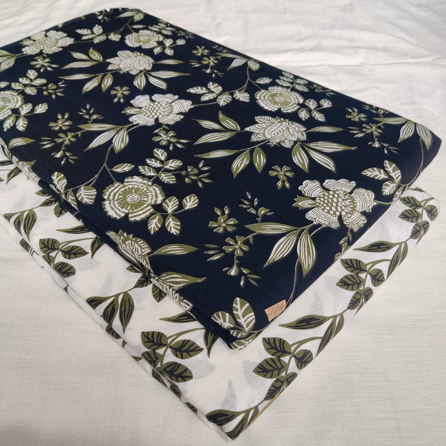 TRADITIONAL HAND BLOCK PRINT COTTON TOP AND BOTTOM SET (2PCYS122)