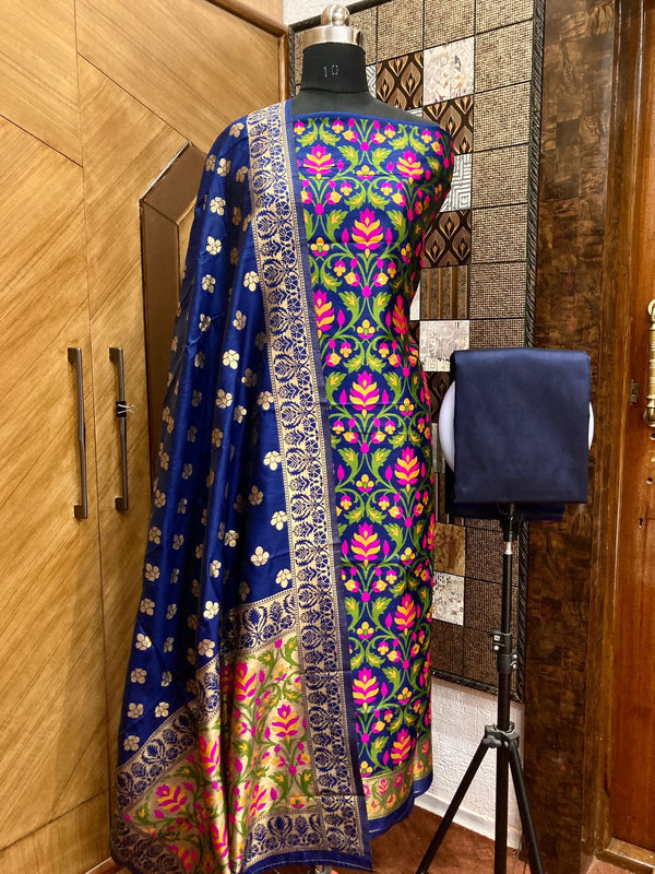 BANARASI JAMDANI COTTON SUIT (BJCYS02)