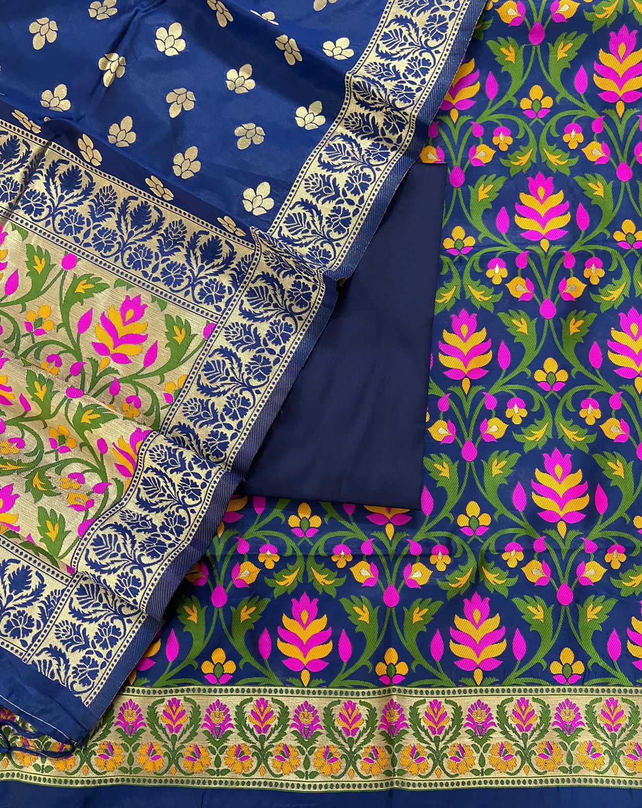 BANARASI JAMDANI COTTON SUIT (BJCYS02)