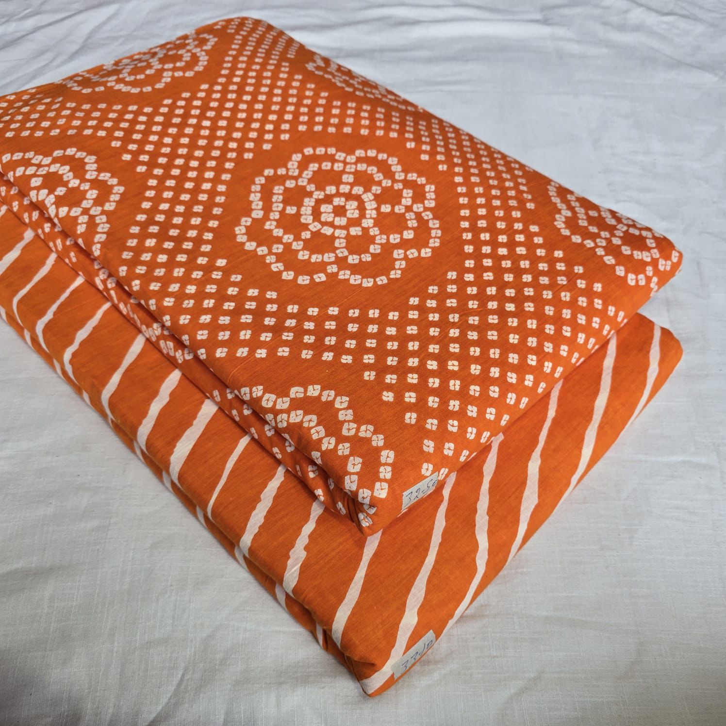 Traditional Hand block print Cotton top and bottom set (2PCYS31)