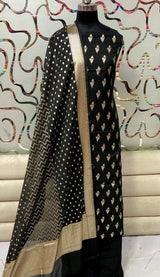 EXCLUSIVE BANARASI PURE CHANDERI SILK SUIT (BPCYS02)