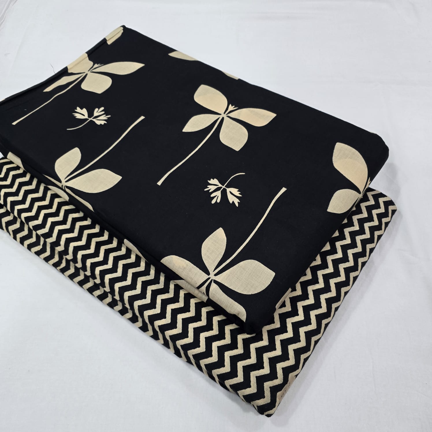 Hand block print Cotton top and bottom set (2PCYS21)