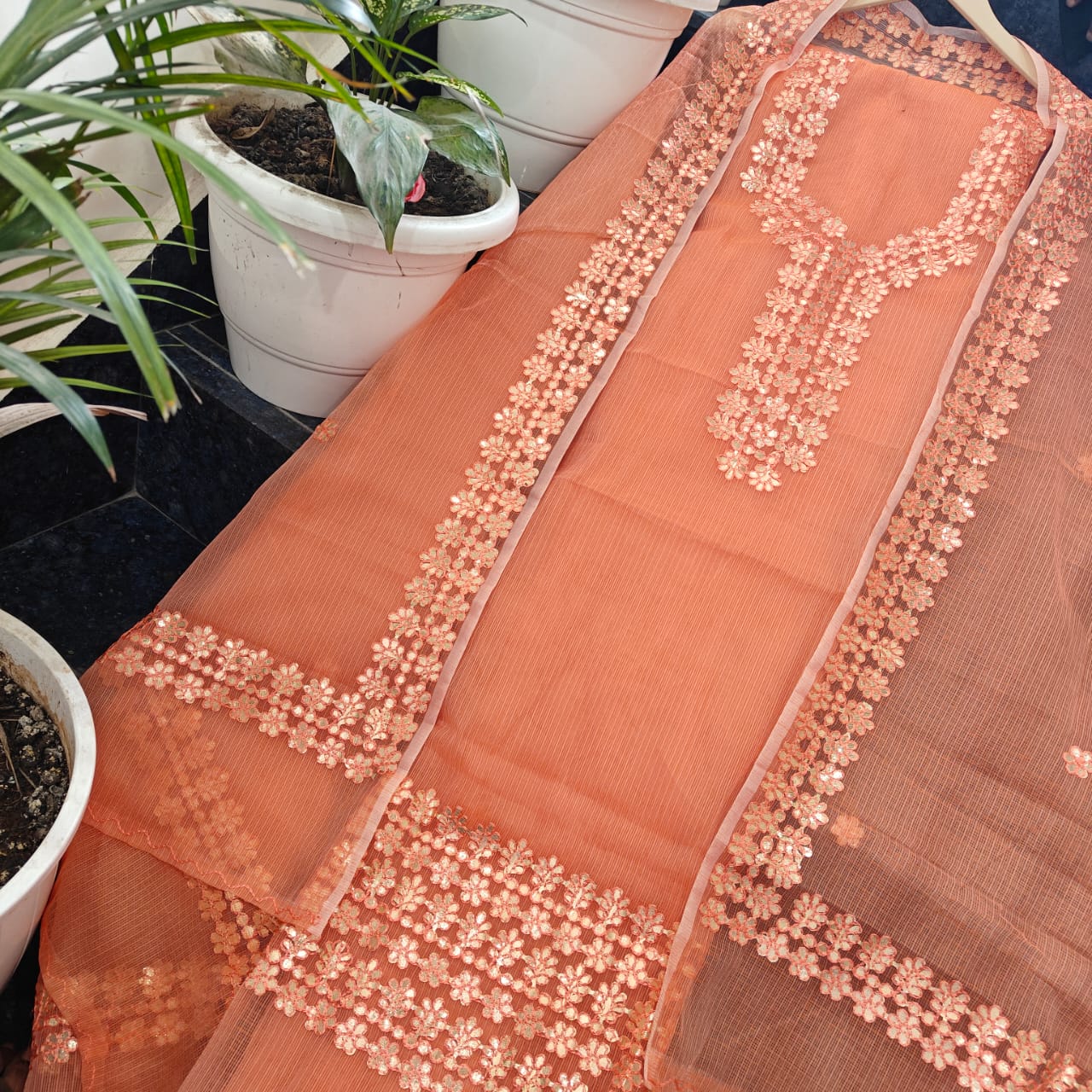 YUVI STYLE FULL KOTA DORIYA TOP AND DUPTTA SUIT SET (FKDYS105)