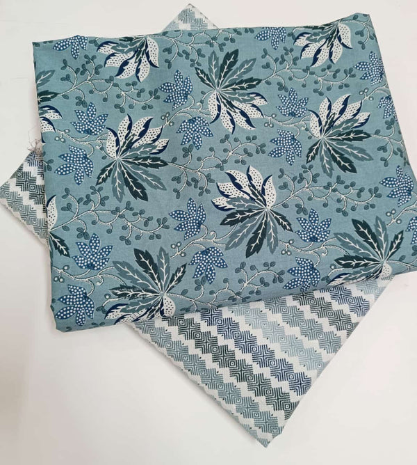 Bagru Hand block print Cotton top and bottom set (2PCYS07)