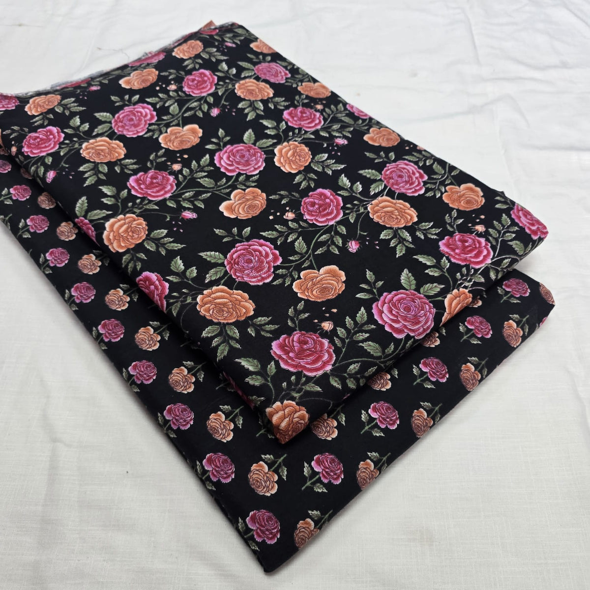 Traditional Hand block print Cotton top and bottom set (2PCYS02)